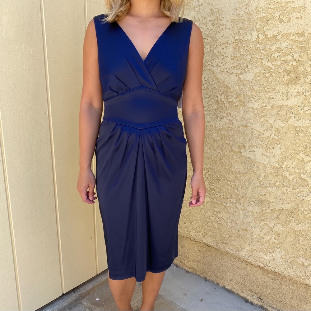 calvin klein satin dress